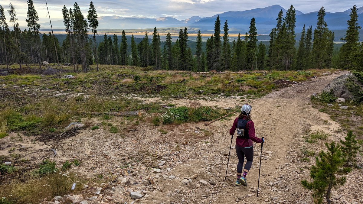 K Gablehouse Leadville 1 Kristin Gablehouse Racing During The 2022 Leadville Trail 100
